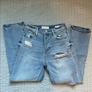 PacSun Mom Jean - Light Wash Distressed Size 24